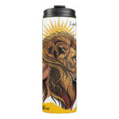 Vaso Térmico Lady Leo León Zodíaco Thermosbecher (Vorderseite)