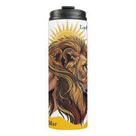 Vaso Térmico Lady Leo León Zodíaco Thermosbecher