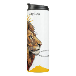 Vaso Térmico Lady Leo León Zodíaco Thermosbecher