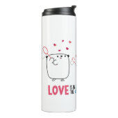 Vaso Térmico Mostropi│Love is in the air Thermosbecher (Nach links gedreht)