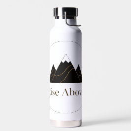 Vaso Térmico Premium ‘Rise Above’ – Minimalista Trinkflasche