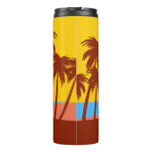 Vaso Térmico Sol palmeras playa Thermosbecher (Rückseite)