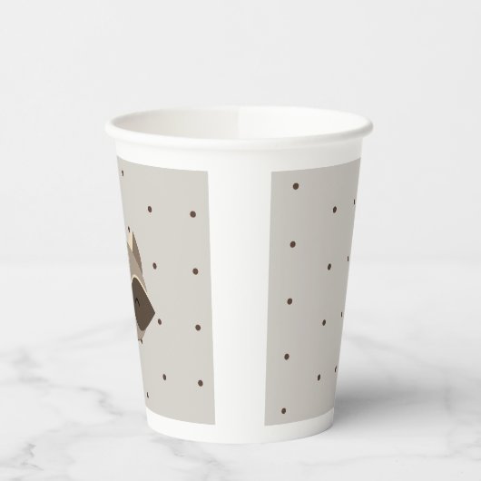 Vasos De Papel Baby Shower, Animales del Bosque Pappbecher (Links)