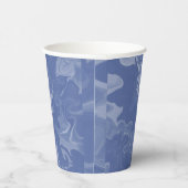 Vasos de papel efecto marmolado azul pappbecher (Rechts)