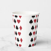 Vasos de papel naipes pappbecher (Rechts)
