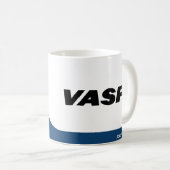 VASP 737-200 Vintag Kaffeetasse (VorderseiteRechts)