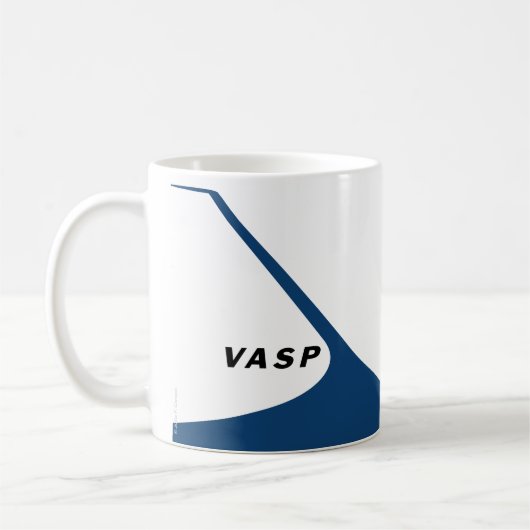 VASP 737-200 Vintage Kaffeetasse (Links)