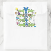 Vasquatch 2017 - Großaufkleber Quadratischer Aufkleber (Tasche)
