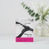 Vasquez - mutiges Künstler-Maler-Illustrator Visitenkarte (Stehend Vorderseite)