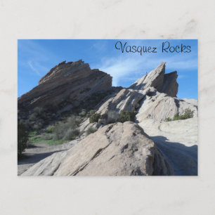 Vasquez Rocks, Kalifornien Postkarte
