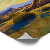 Vasquez Rocks - Poster (Ecke)