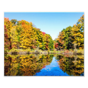 Vassar Farms Pond Fotodruck
