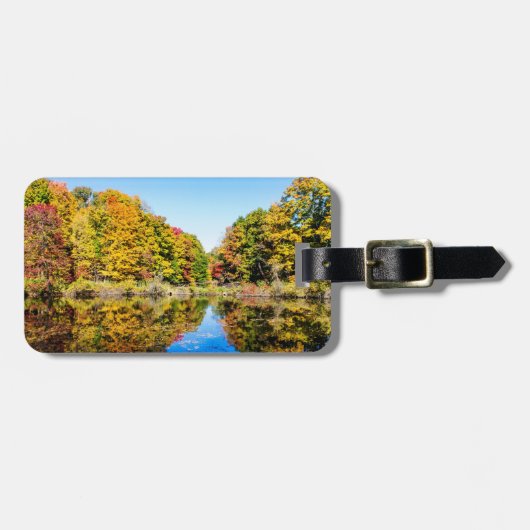 Vassar Farms Pond Gepäckanhänger (Vorderseite horizontal)