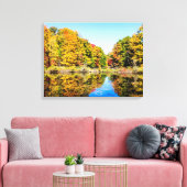 Vassar Farms Pond Leinwanddruck (Insitu (Wohnzimmer))