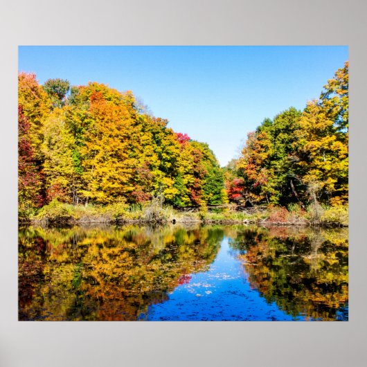 Vassar Farms Pond Poster (Vorne)