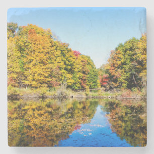 Vassar Farms Pond Steinuntersetzer