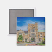 Vassar Uni Haupteingang in NY Magnet (Vorderseite/Rückseite)