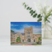 Vassar Uni Haupteingang in NY Postkarte (Stehend Vorderseite)