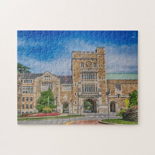 Vassar Uni Haupteingang in NY Puzzle (Horizontal)