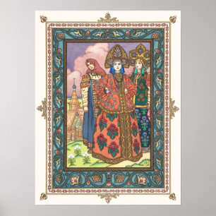 Vassilissa, Messe von Boris Zvorykin Poster