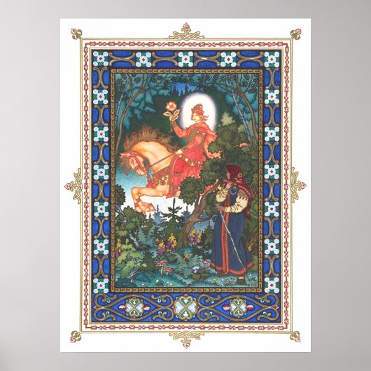 Vassilissa, Messe von Boris Zvorykin Poster (Vorne)