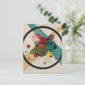 Vassily Kandinsky Circles Postkarte (Stehend Vorderseite)