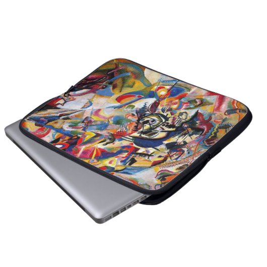 Vassily Kandinsky Notebook-Gehäuse Laptopschutzhülle (Vorne Knopf)