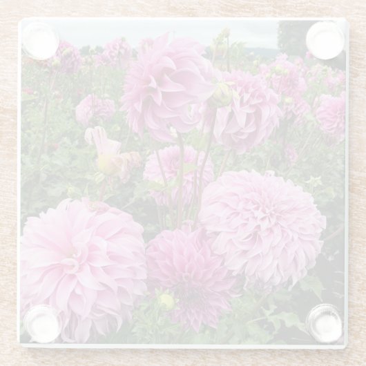 Vassio Meggos Dahlia Glasuntersetzer (Rückseite)