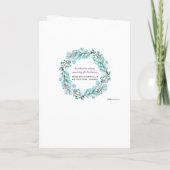 Vasso Griechisch-orthodoxe Kirche Taufprogramm Programm (Rückseite)