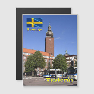 Västerås - Schweden - Magnetkarte