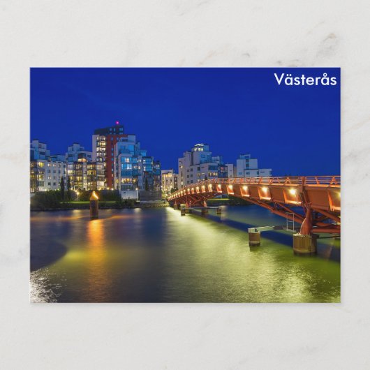 Västerås, Schweden Postkarte (Vorderseite)