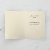 Vater 100. Jahr Sonnenblumen Happy Geburtstag Karte (Innenseite)