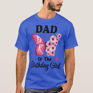 Vater 1. Geburtstag MatchFamily Butterfly F T-Shirt