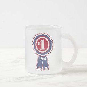 Vater 1 - Glücklicher Vater-Tag Mattglastasse