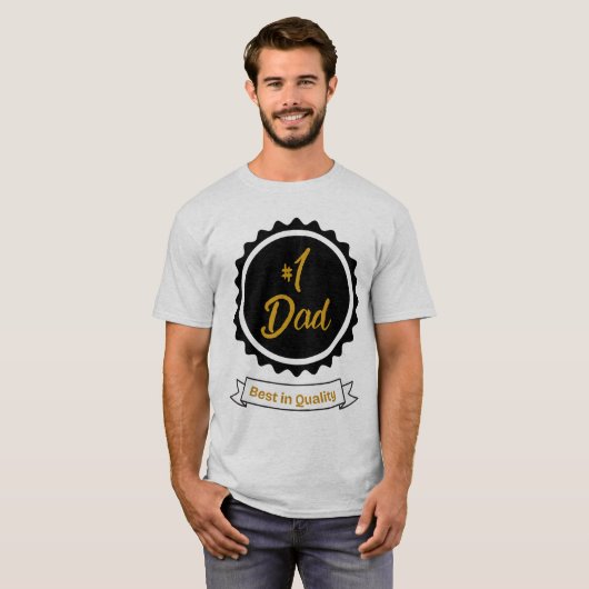 Vater 1 in Qualität - Shirt (Vorne ganz)