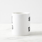 Vater #1 kaffeetasse (Mittel)