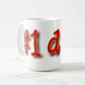 Vater #1 kaffeetasse (Vorderseite Links)