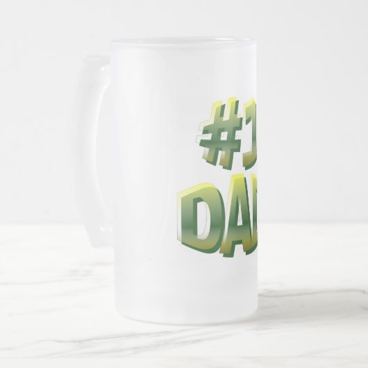 Vater #1 mattglas bierglas (Vorderseite Links)