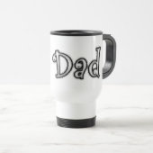 Vater #1 reisebecher (VorderseiteRechts)