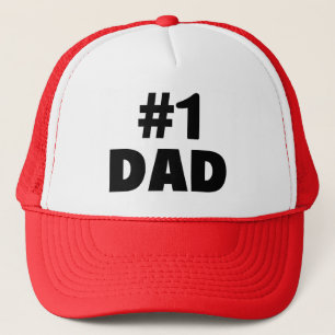 Vater #1 (Schwarzes) Truckerkappe