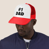 Vater #1 (Schwarzes) Truckerkappe (Beispiel)