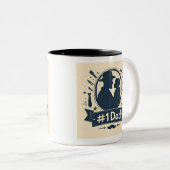 Vater #1 zweifarbige tasse (VorderseiteRechts)