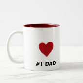 VATER #1 ZWEIFARBIGE TASSE (Links)