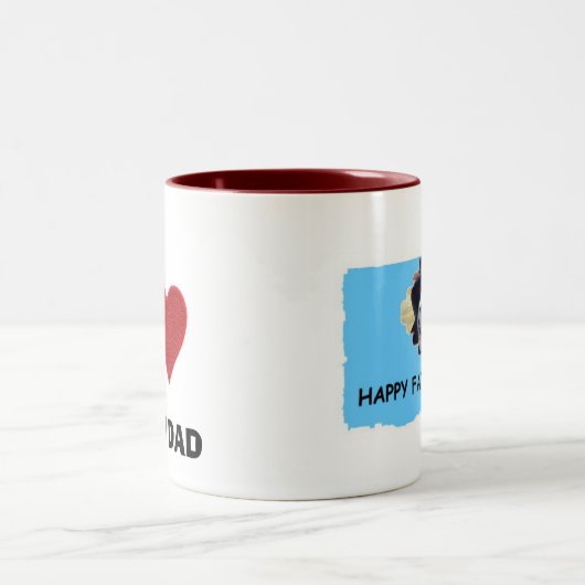 VATER #1 ZWEIFARBIGE TASSE (Mittel)