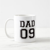 Vater 2009 - Schwarzes Kaffeetasse (Links)