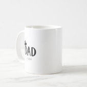 Vater 2020 | PERSONALISIERT Kaffeetasse (Vorderseite Links)