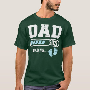 Vater 2023: Verladung zur Schwangerschaftsankündig T-Shirt