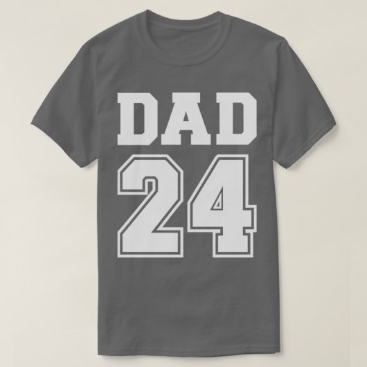 Vater 2024 für neuen Papa T-Shirt (Design vorne)