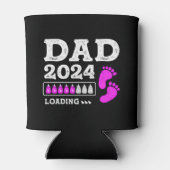 Vater 2024 Pater Papa - Zukunft erwarten Dosenkühler (Rückseite)