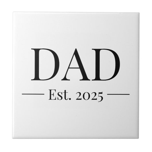 Vater 2025 fliese (Vorderseite)